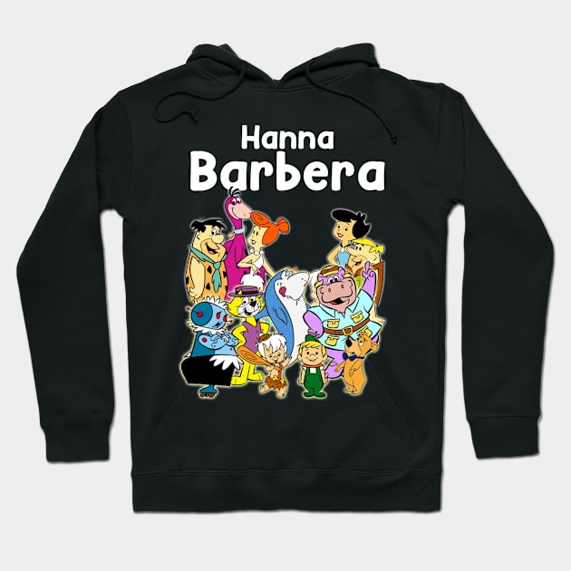 hanna barbera and the friends Hoodie by akihiro123